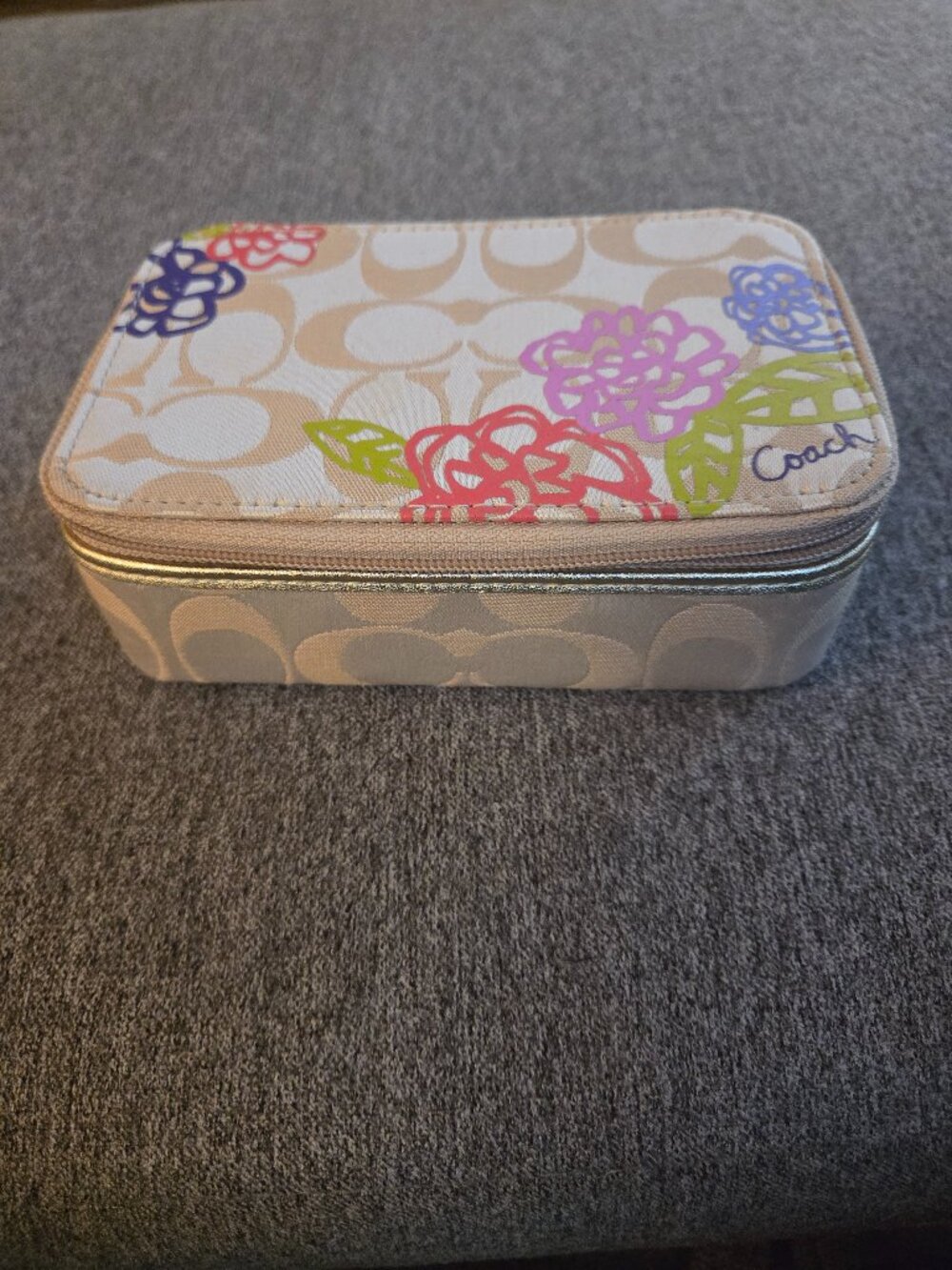 Coach Jewelry Box